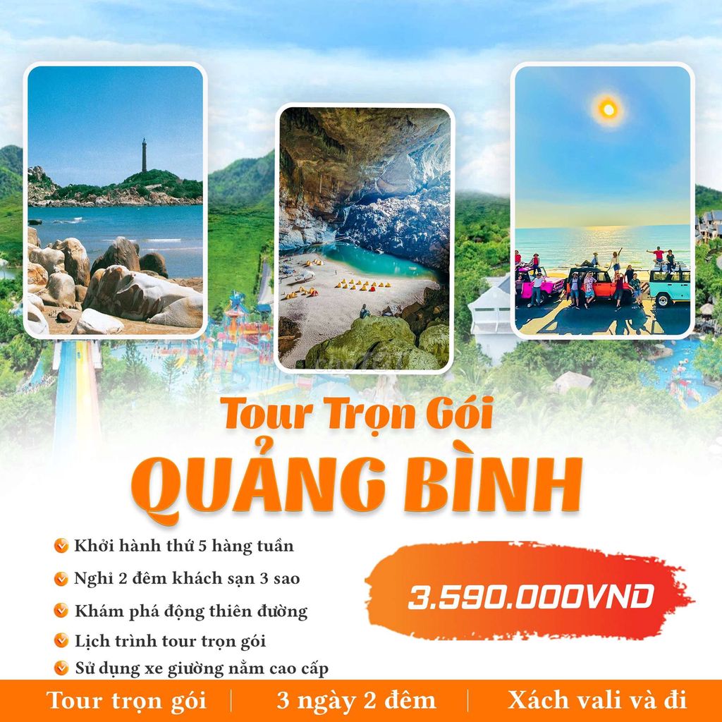 Tour Quảng Bình chất lượng cao