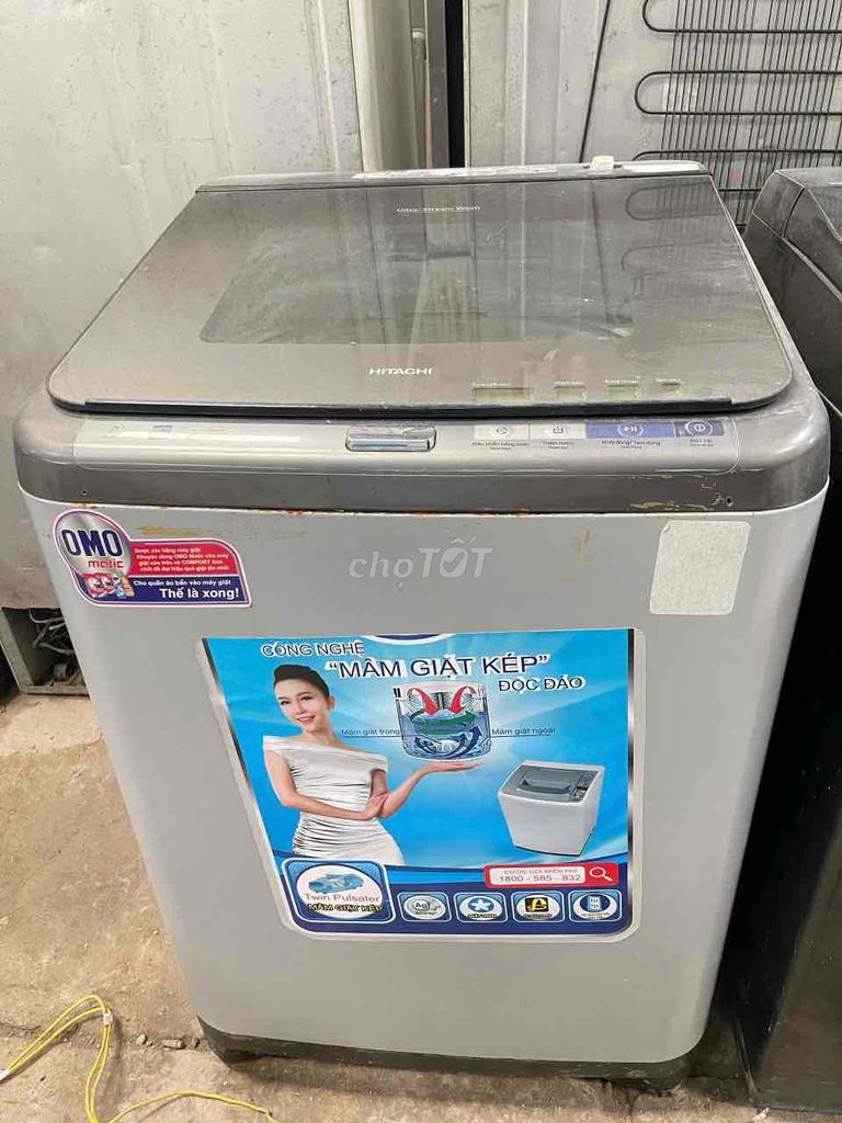 🔥MÁY GIẶT HITACHI 20kg INVETER MỚI  90%_TIẾT KIỆM