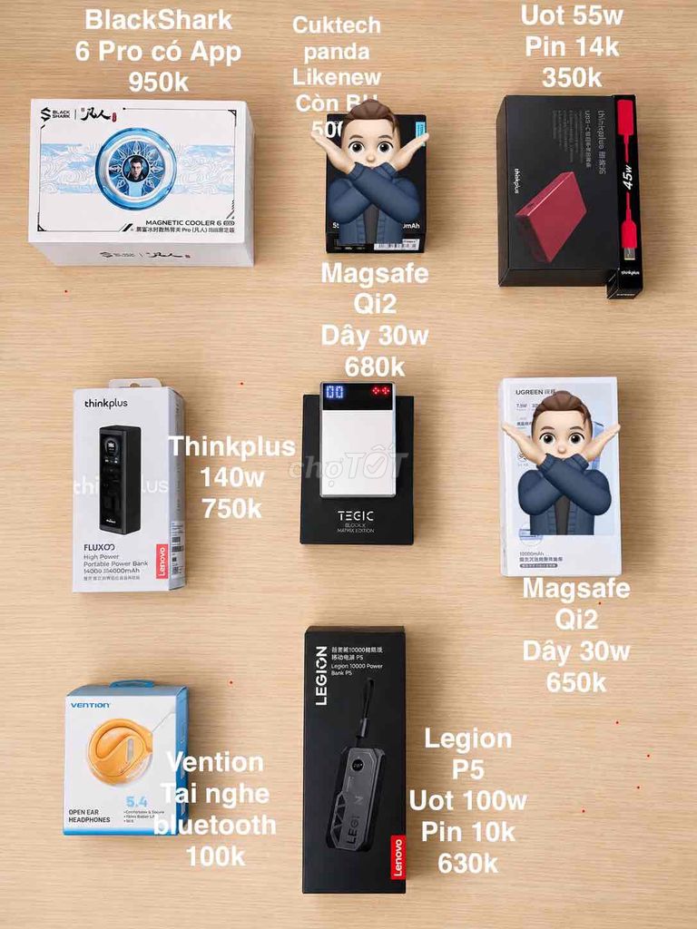 Sạc dự phòng Lenovo Thinkplus 140W. Mua bán Phụ kiện (Màn hình, Chuột...) tại Quận 6 Tp Hồ Chí Minh được đăng bởi Chí Hùng hình 1