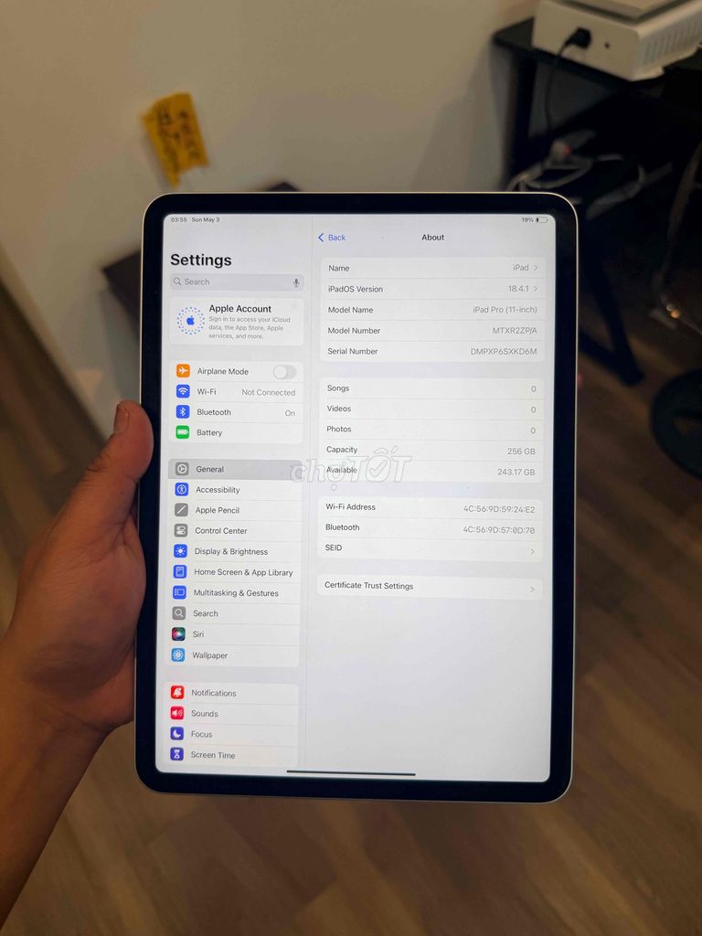 Apple iPad Pro 11 inch 2018 Bạc 256GB. Mua bán Máy tính bảng tại Huyện Gia Lâm Hà Nội được đăng bởi Apple NewWay hình 1