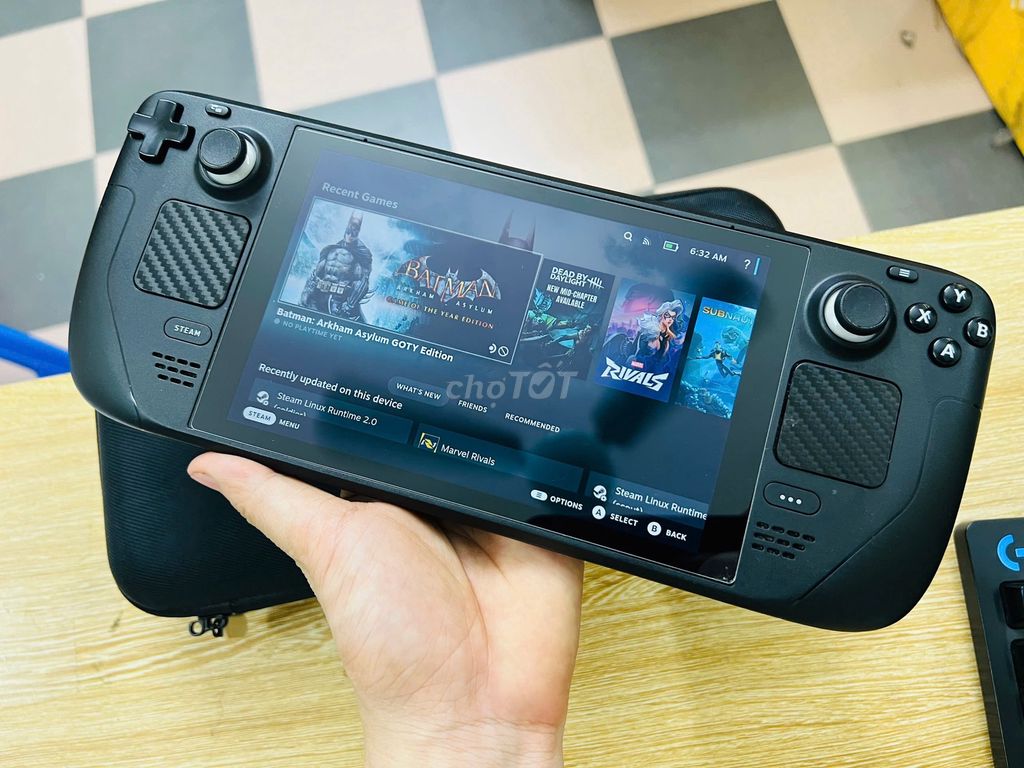 Steam Deck LCD 512GB Đen Nguyên bản. Mua bán Thiết bị chơi game tại Quận Đống Đa Hà Nội được đăng bởi Tú Dybala hình 1