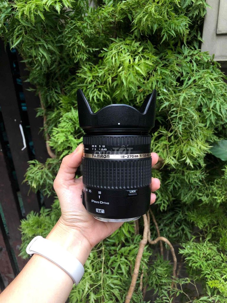 Ống kính Tamron 17-270mm VC PzD canon. Mua bán Máy ảnh, Máy quay tại Quận Phú Nhuận Tp Hồ Chí Minh được đăng bởi Lam Vy  hình 1