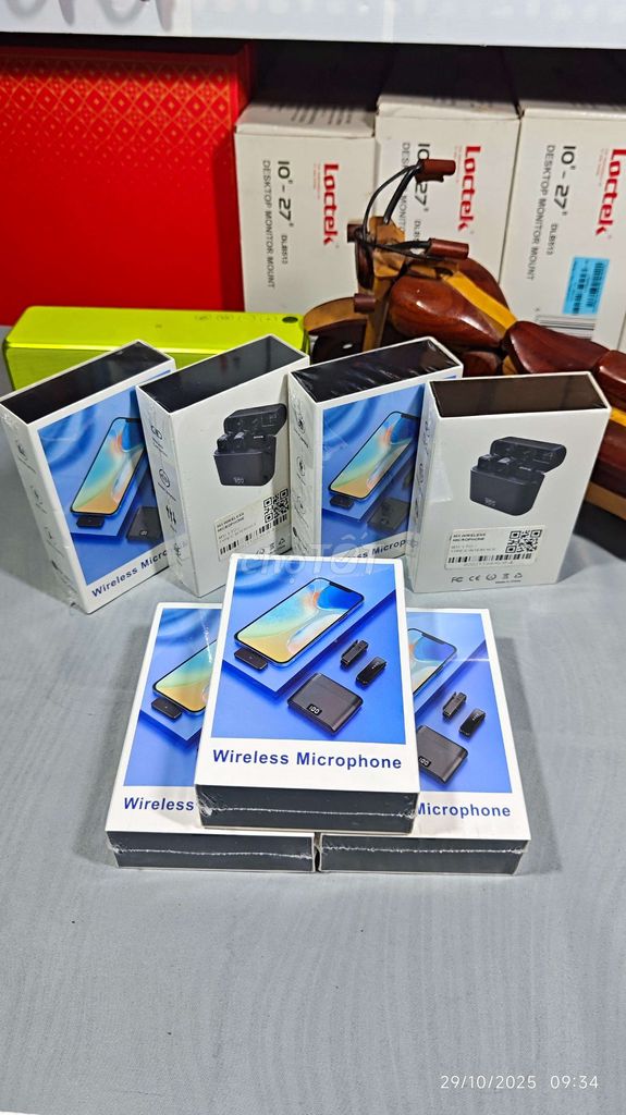 Micro Không Dây Cài Áo, Hàng Quốc Dân, Fullbox. Mua bán Tivi, Âm thanh tại Quận 6 Tp Hồ Chí Minh được đăng bởi D88S hình 2