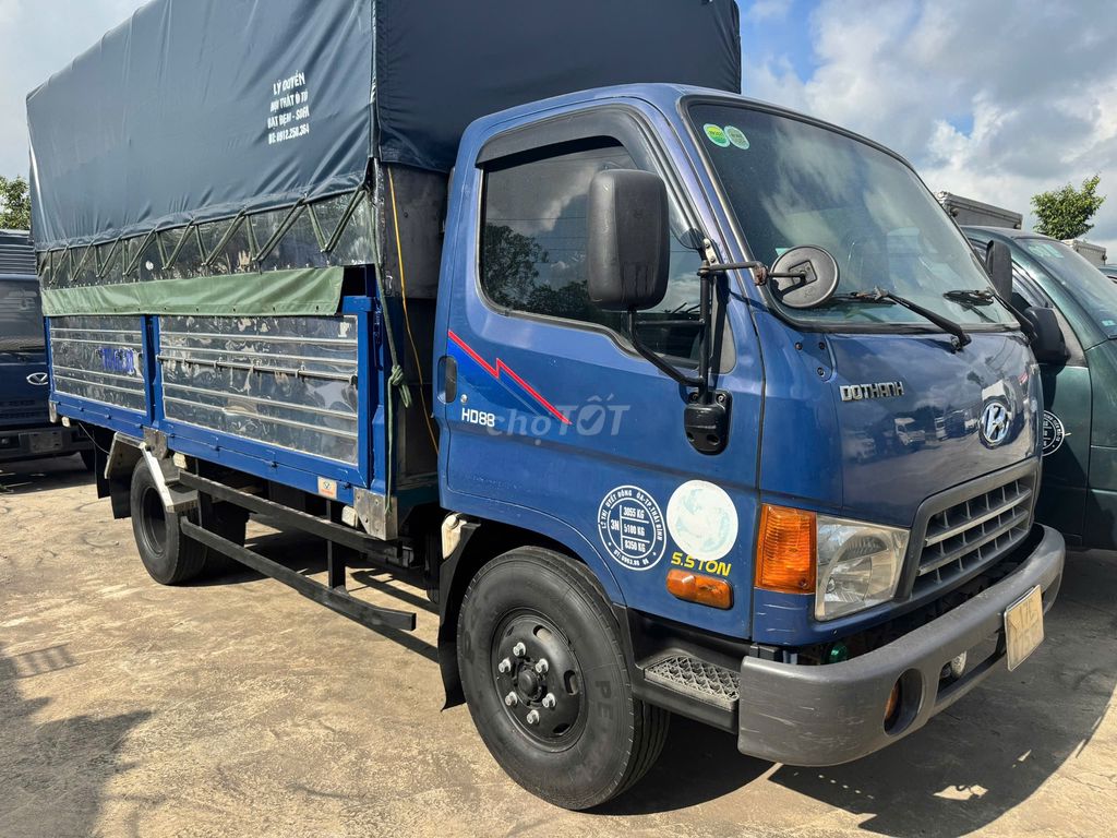 BÁN XE HD88 -THÙNG MUI BẠT - MÀU XANH – NĂM 2016. Mua bán Xe tải, xe ben tại Thành phố Thái Bình Thái Bình được đăng bởi vũ quý tưởng hình 2