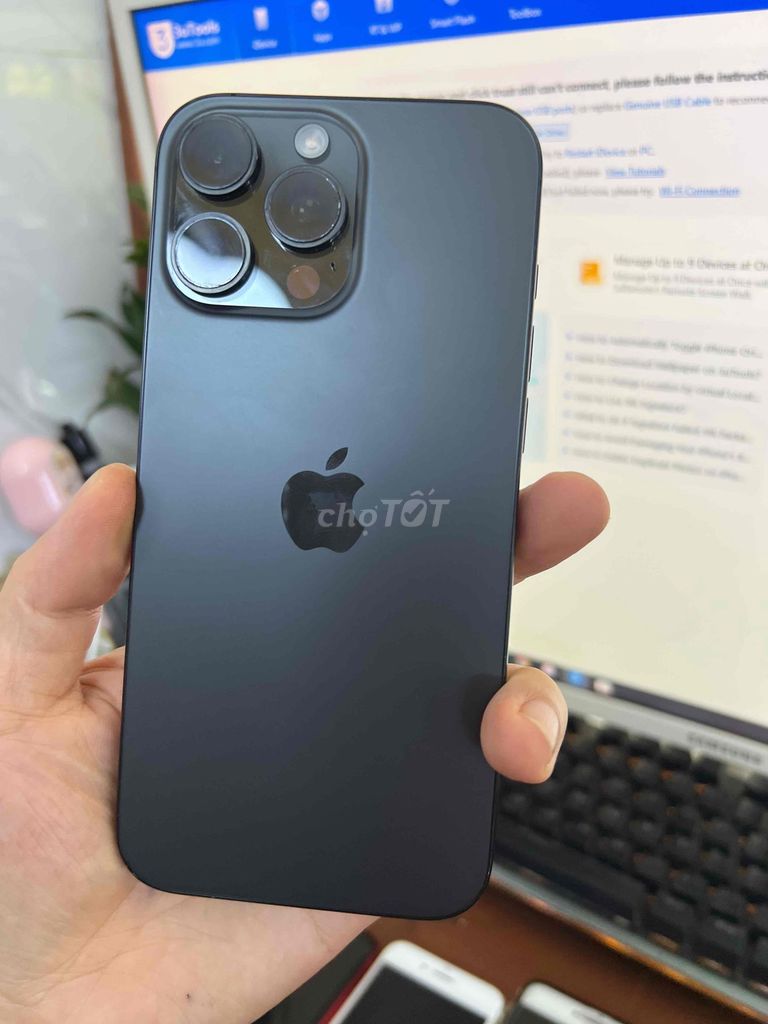 iPhone 16 Pro Max 256GB zin áp 98% bản sim pin 97%. Mua bán Điện thoại tại Quận Lê Chân Hải Phòng được đăng bởi hoang anh hình 1