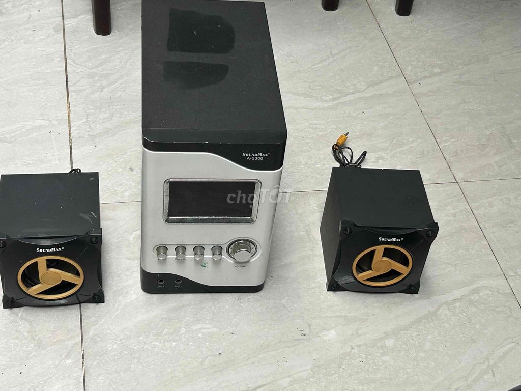 Loa vi tính Soundmax A-2300 Đen, Bạc. Mua bán Tivi, Âm thanh tại Quận 12 Tp Hồ Chí Minh được đăng bởi Anh Tài hình 1
