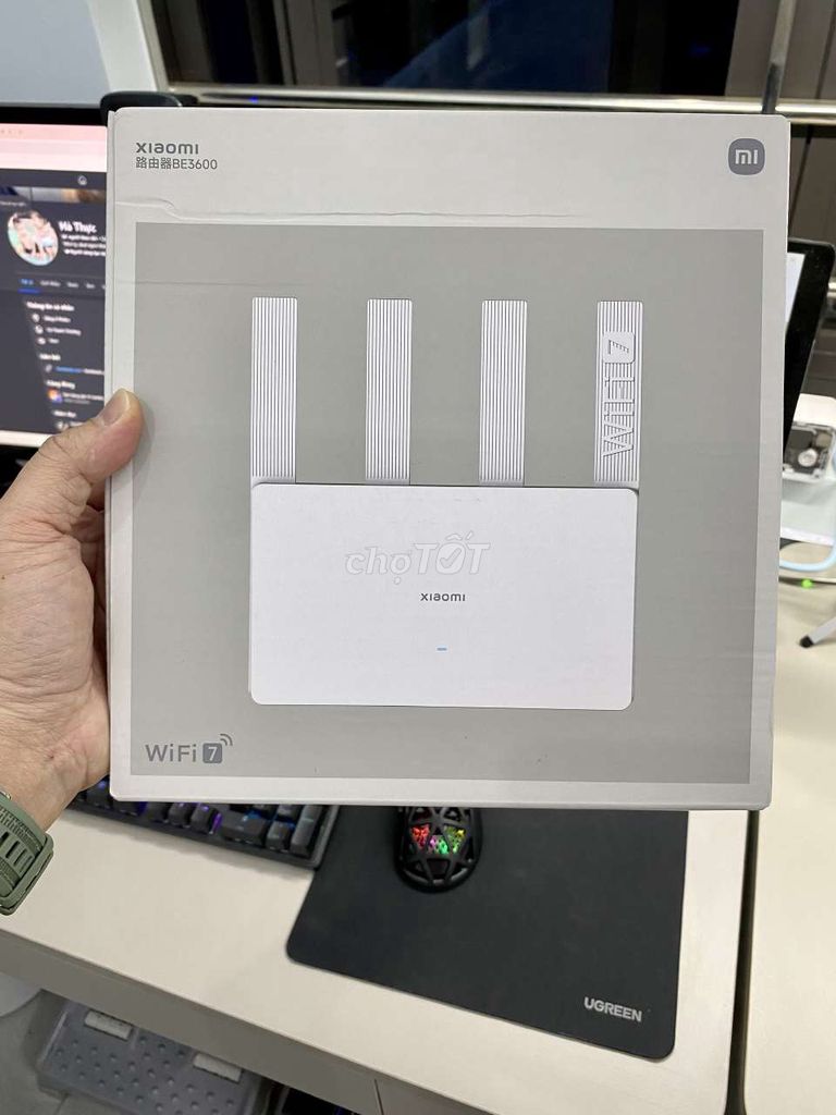 Bộ định tuyến Wifi Xiaomi BE3600 Nguyên seal. Mua bán Phụ kiện (Màn hình, Chuột...) tại Thành phố Pleiku Gia Lai được đăng bởi Thực hình 1