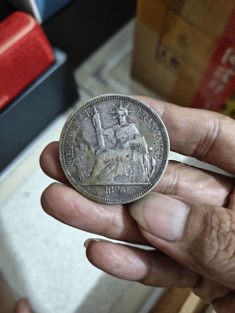 Tiền xu cổ Bạc Pháp 1896 Sưu tầm. Mua bán Đồ sưu tầm, đồ cổ tại Quận 11 Tp Hồ Chí Minh được đăng bởi Khánh Minh Nguyễn quý hình 1