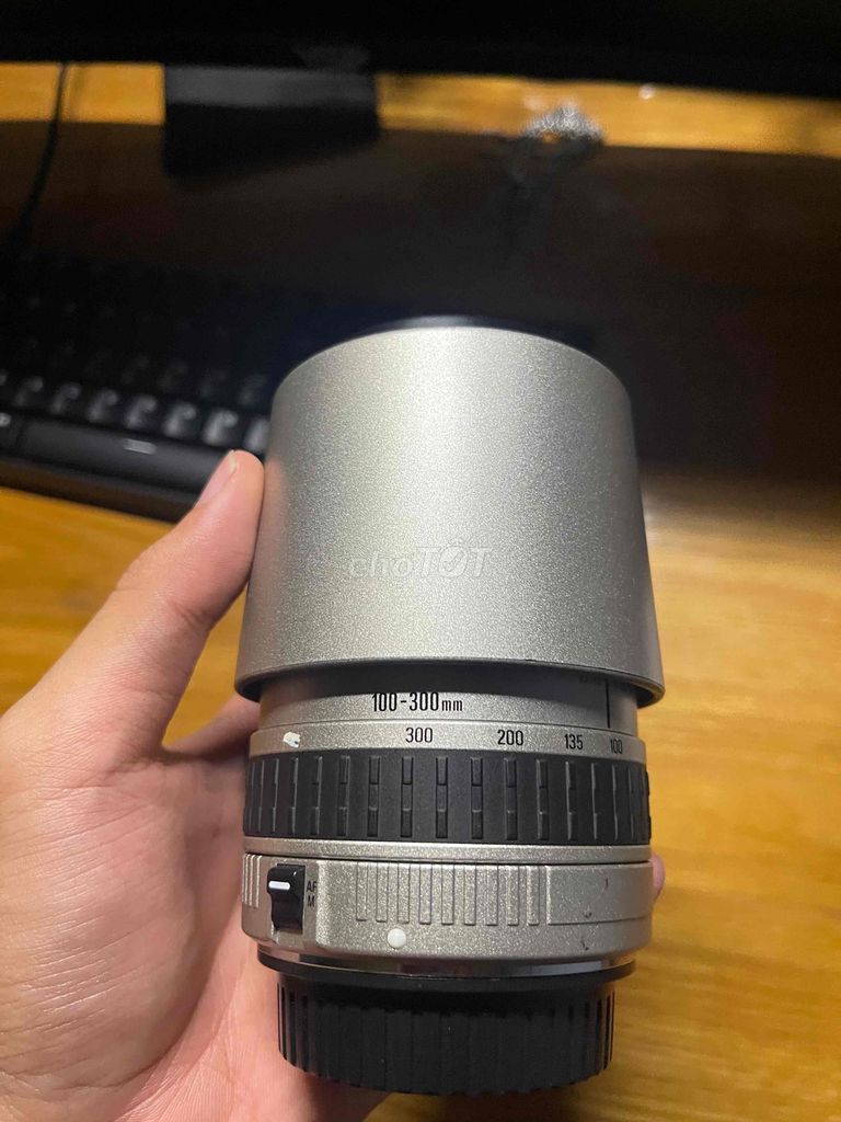 Ống kính Sigma 100-300mm f/4.5-6.7 Bạc Nhật Bản. Mua bán Máy ảnh, Máy quay tại Thành phố Dĩ An Bình Dương được đăng bởi Thiên Duck hình 1