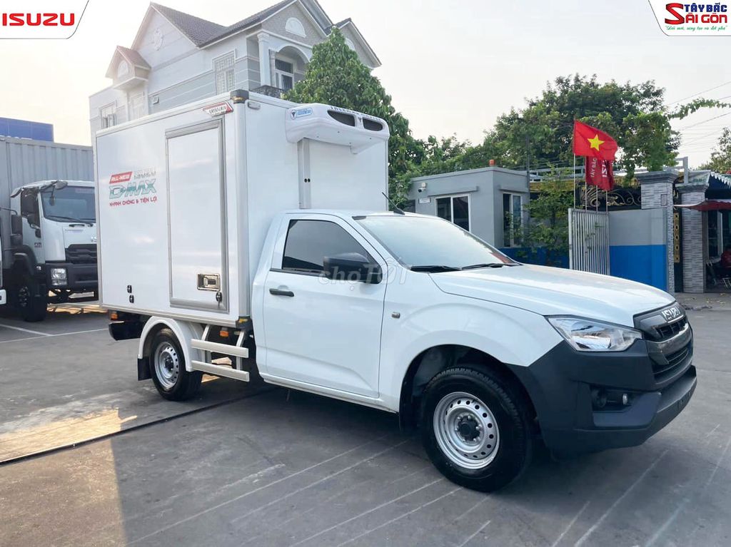 Isuzu D-Max Cabin đơn Đông lạnh - 750kg -Bao check