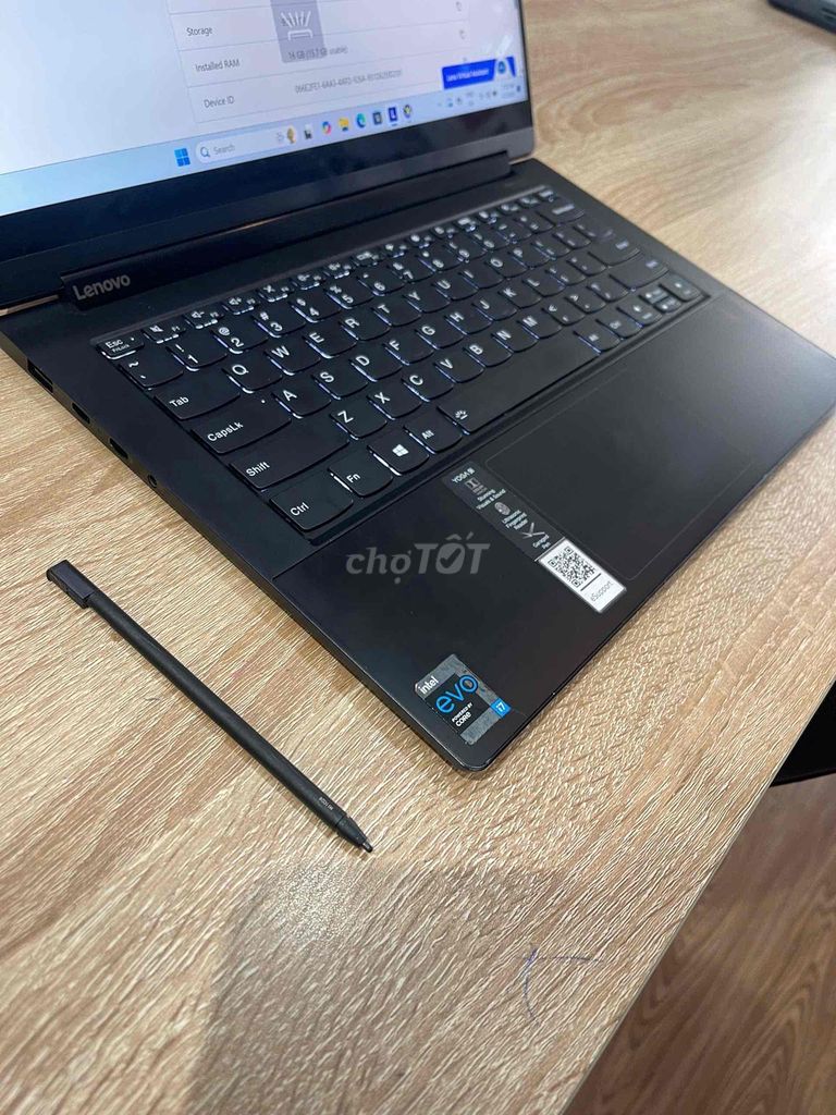 Salee Lenovo Yoga 9-14” 4K X360 Pen, i7 1185,16G1T