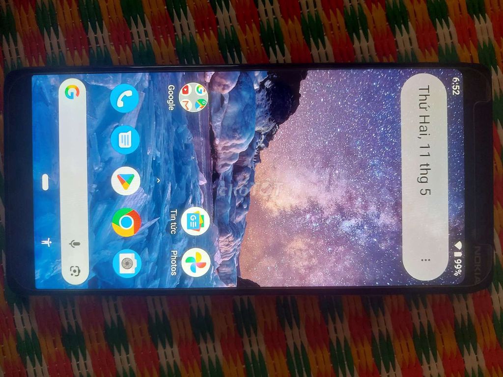 Nokia 7 Plus Đen Đã qua sử dụng. Mua bán Điện thoại tại Huyện Thanh Trì Hà Nội được đăng bởi Azop hình 1
