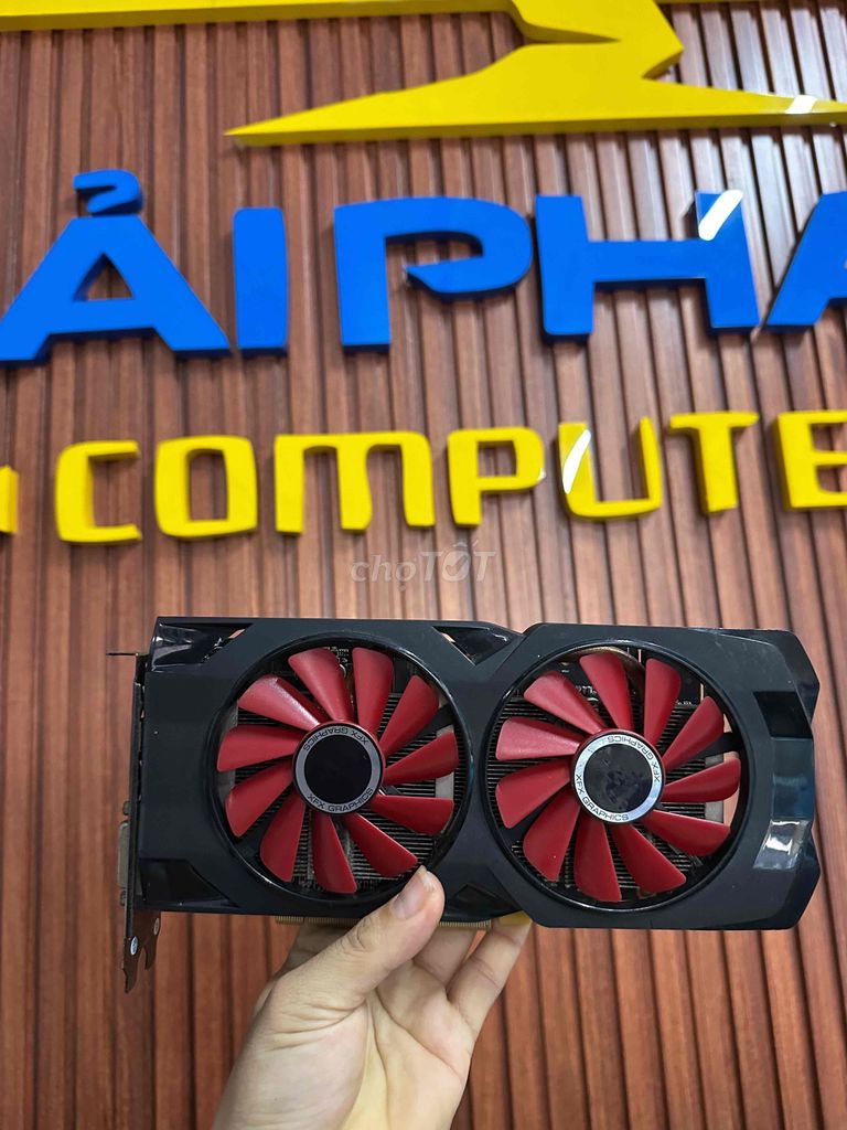 Card đồ họa XFX RX 470 8G Đen, Đỏ. Mua bán Linh kiện (RAM, Card...) tại Thị xã La Gi Bình Thuận được đăng bởi Hải Phạm hình 1