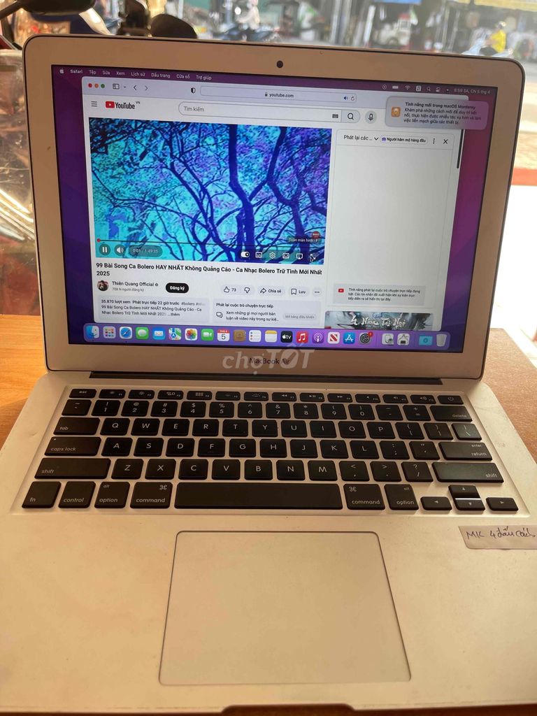 Apple MacBook Air 2017 i5 8GB/120GB. Mua bán Laptop tại Thị xã Tân Uyên Bình Dương được đăng bởi truong hình 1