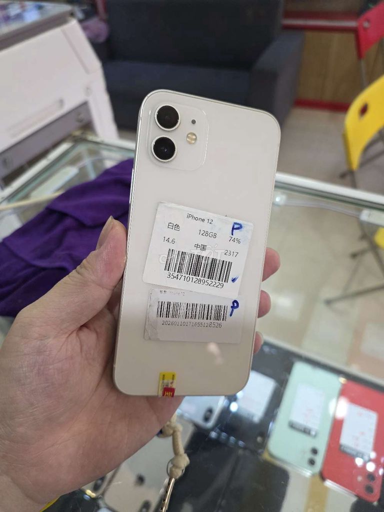 iPhone 12 128GB Trắng. Mua bán Điện thoại tại Huyện Ý Yên Nam Định được đăng bởi TL shop hình 1