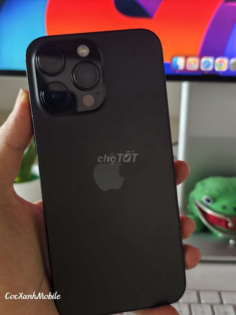 iPhone 14 Pro Max 256GB Đen Quốc Tế Mỹ Zin all. Mua bán Điện thoại tại Quận Liên Chiểu Đà Nẵng được đăng bởi Minh Hiệp CócXanhMobile hình 1