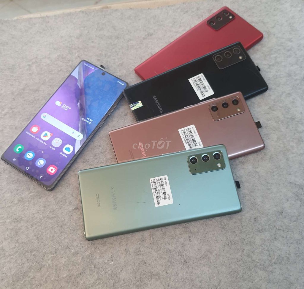 Bên mình có GalaxyNote20 5G bản Hàn 1sim & Mỹ 2sim. Mua bán Điện thoại tại Quận Thanh Xuân Hà Nội được đăng bởi số 173 Nguyễn Xiển Thanh Xuân Hà Nội  hình 1