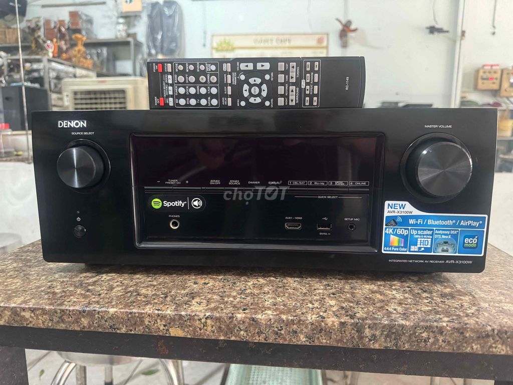 Amply Denon AVR-X3100W cs-600w chạy 14 sò Sanken. Mua bán Tivi, Âm thanh tại Quận 12 Tp Hồ Chí Minh được đăng bởi Thao Đặng hình 1