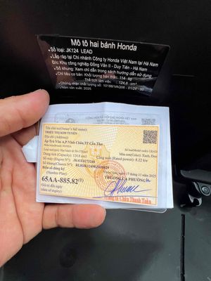 Honda Lead 2025 125 ABS Xám đen