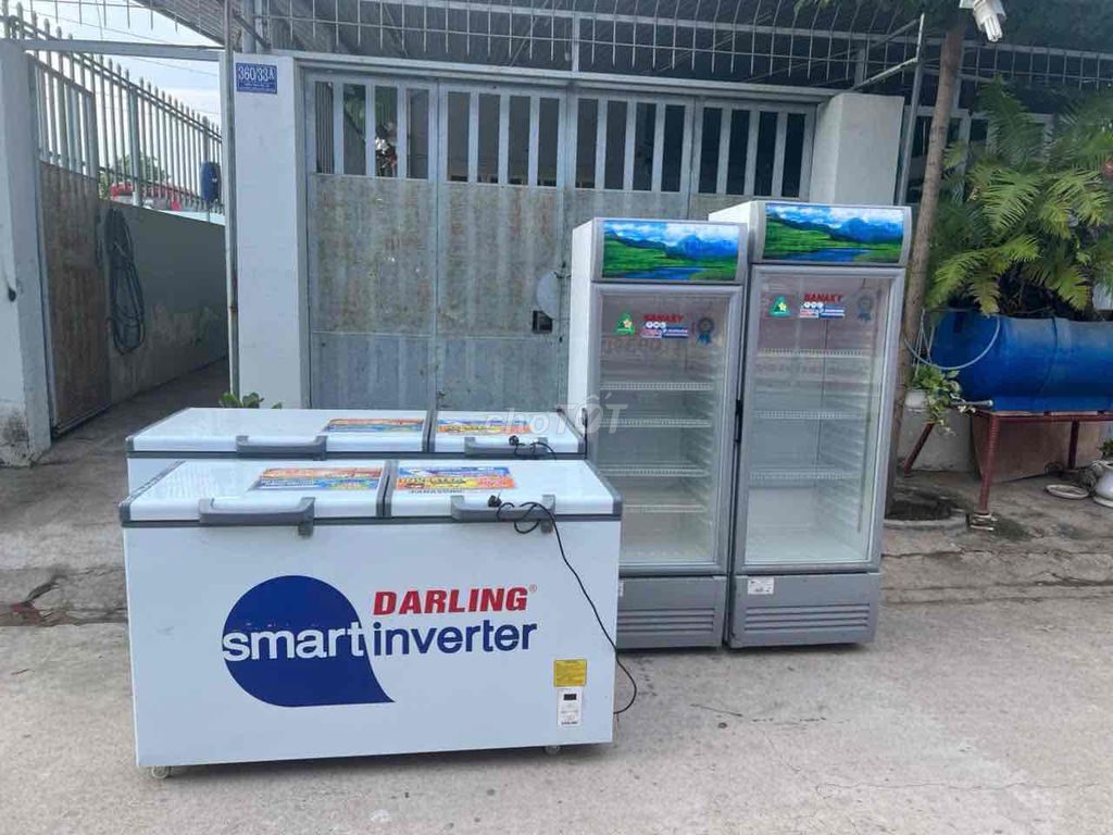 Về thêm 4 tủ Mát + Đông, hàng lướt còn BHH Dung