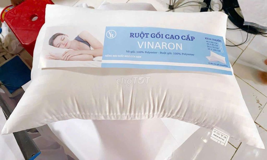 Gối bông vinaron sale giá rẻ