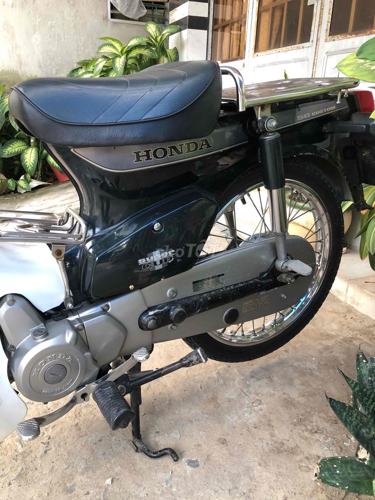 Cub 50  Nhật sinh đi học  có giao lưu xe khác. Mua bán Xe máy tại Huyện Châu Thành An Giang được đăng bởi Phan Huu Thanh hình 3