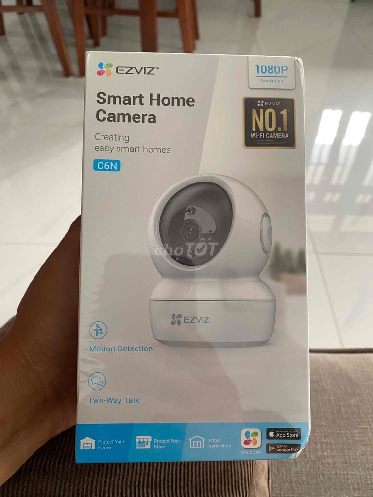 Camera an ninh EZVIZ C6N Trắng 2mp. Mua bán Máy ảnh, Máy quay tại Quận Gò Vấp Tp Hồ Chí Minh được đăng bởi An khang hình 1