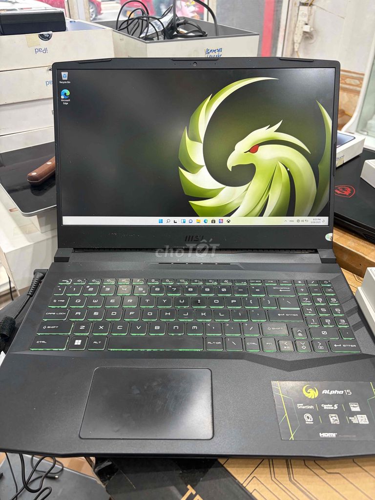 MSI Alpha 15 R5 5600H 15.6 inch 8GB/512GB. Mua bán Laptop tại Huyện Thanh Trì Hà Nội được đăng bởi Đoàn Xuân Tùng hình 1