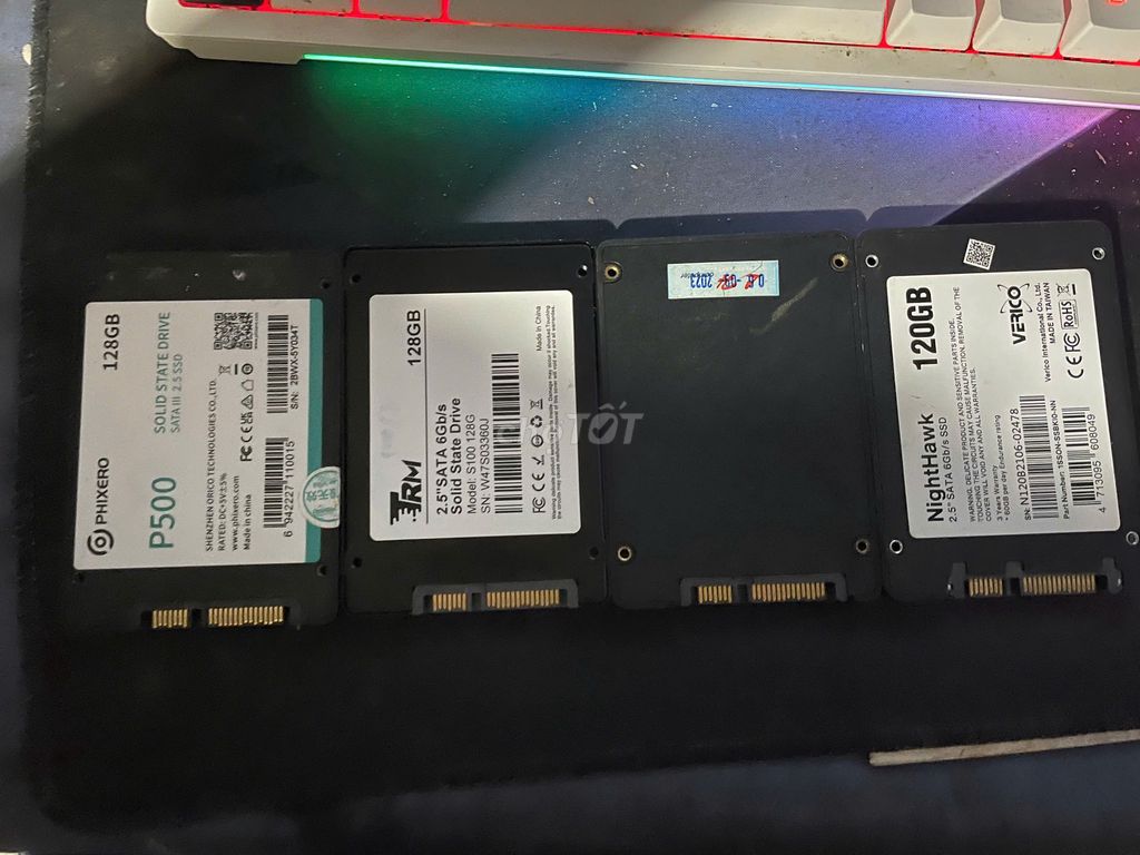 Ổ cứng SSD 120GB, 128GB đã sử dụng. Mua bán Linh kiện (RAM, Card...) tại Huyện Châu Thành An Giang được đăng bởi Mạnh Hàng 2nd hình 1