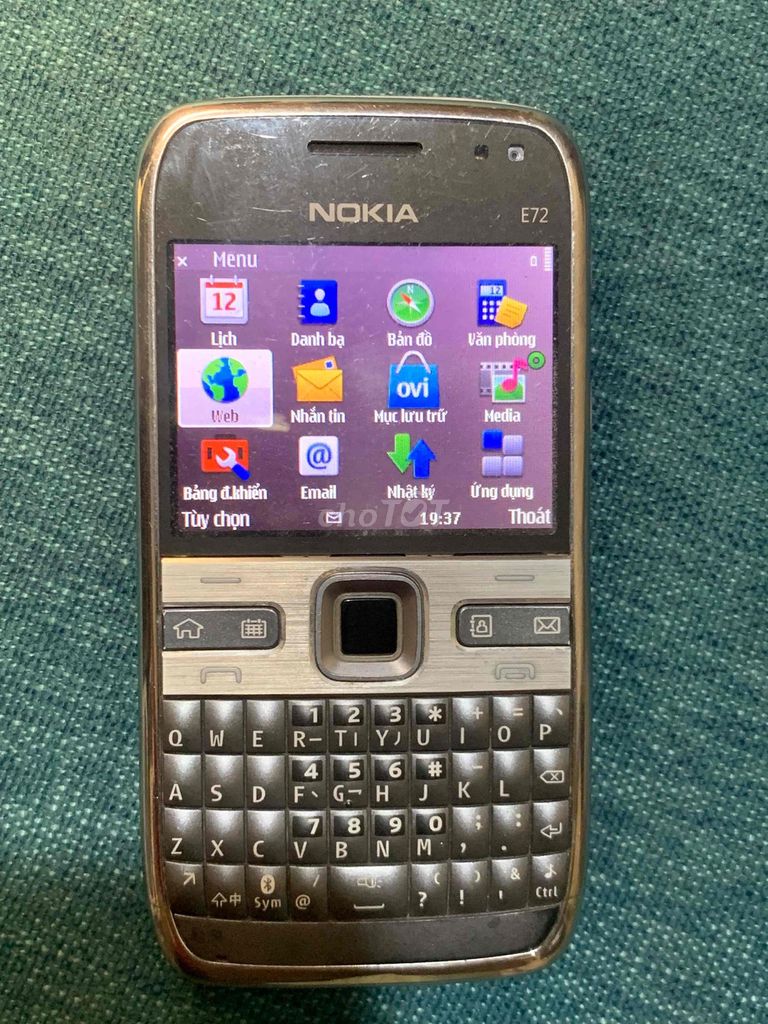Nokia E72 Xám. Mua bán Điện thoại tại Quận Ninh Kiều Cần Thơ được đăng bởi Khang Tran hình 1