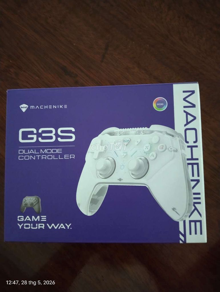 Bộ điều khiển MACHENIKE G3S Trắng. Mua bán Thiết bị chơi game tại Thành phố Vĩnh Long Vĩnh Long được đăng bởi CN Thiên Lương hình 1
