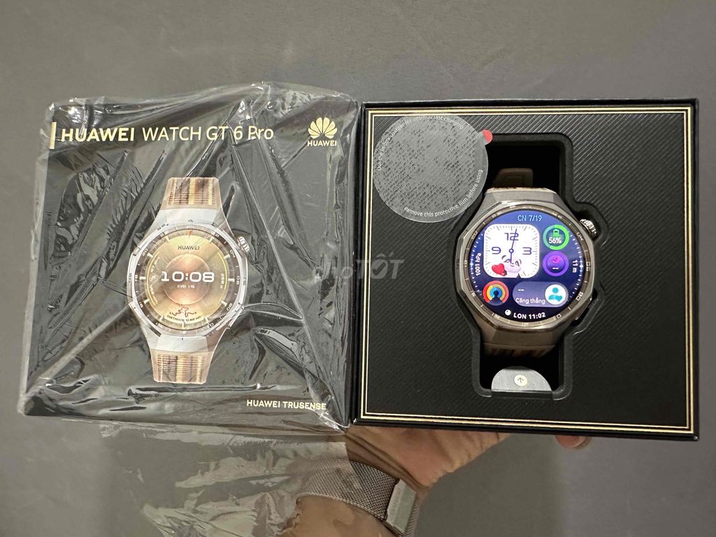 Huawei GT6 Pro Nâu Đã sử dụng. Mua bán Thiết bị đeo thông minh tại Huyện Quế Võ Bắc Ninh được đăng bởi Nguyễn Thế Bình hình 1