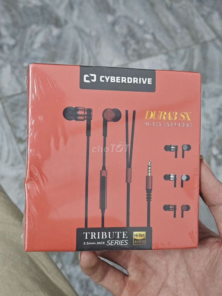 Tai nghe CYBERDRIVE DURA3 SX đỏ. Mua bán Tivi, Âm thanh tại Huyện Chương Mỹ Hà Nội được đăng bởi Hòa Nguyễn hình 1