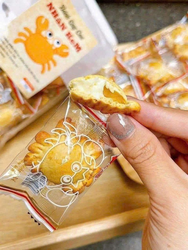 Bánh quy cua nhân kem. Mua bán Đồ ăn, thực phẩm và các loại khác tại Quận Long Biên Hà Nội được đăng bởi tổng kho gia dụng  hình 2