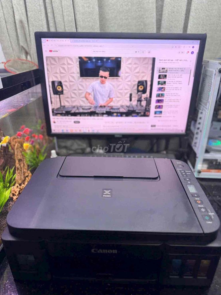 Máy in Canon G3010 Đen Wifi. Mua bán Đồ dùng văn phòng tại Quận 7 Tp Hồ Chí Minh được đăng bởi SG DD hình 1