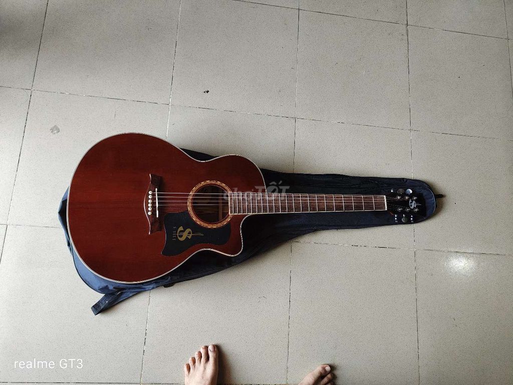 GUITAR ACOUSTIC Gỗ 100% có EQ