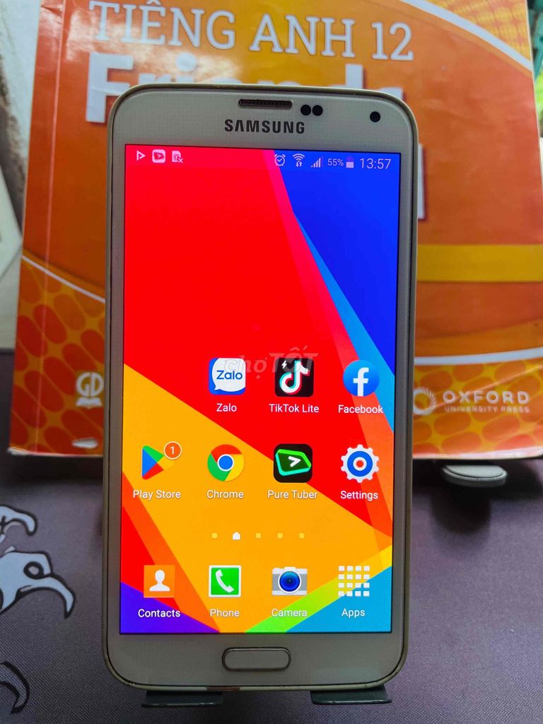Samsung Galaxy S5 Trắng quốc tế. Mua bán Điện thoại tại Quận Bình Thạnh Tp Hồ Chí Minh được đăng bởi BẢO hình 1