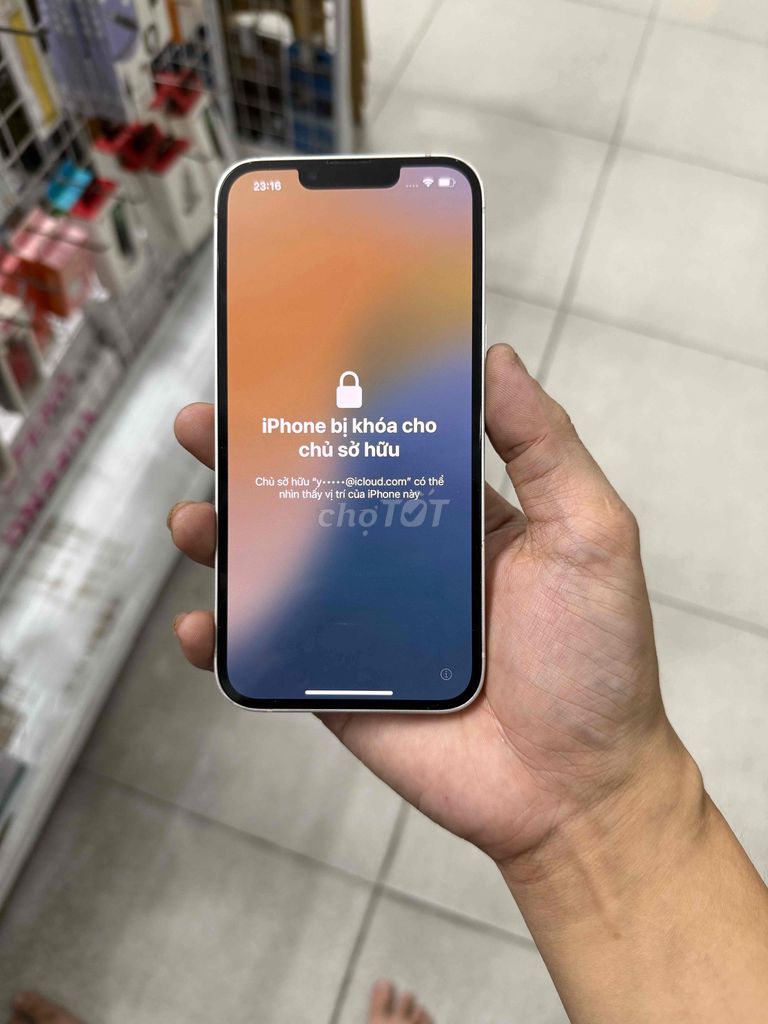 Apple iPhone 13 128GB Trắng Dính iCloud. Mua bán Điện thoại tại Quận Ngũ Hành Sơn Đà Nẵng được đăng bởi nguyễn vũ hình 1