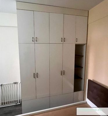 Tủ quần áo gỗ MDF chống ẩm, tủ áo kịch trần. Mua bán Tủ, kệ gia đình tại Quận 12 Tp Hồ Chí Minh được đăng bởi Thanh lý Phú Cường