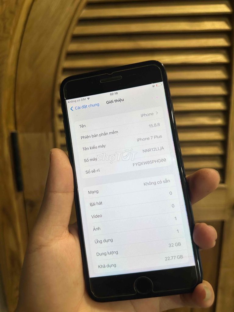 iPhone 7 Plus 32GB Đen. Mua bán Điện thoại tại Quận 3 Tp Hồ Chí Minh được đăng bởi Hồng Quang hình 1