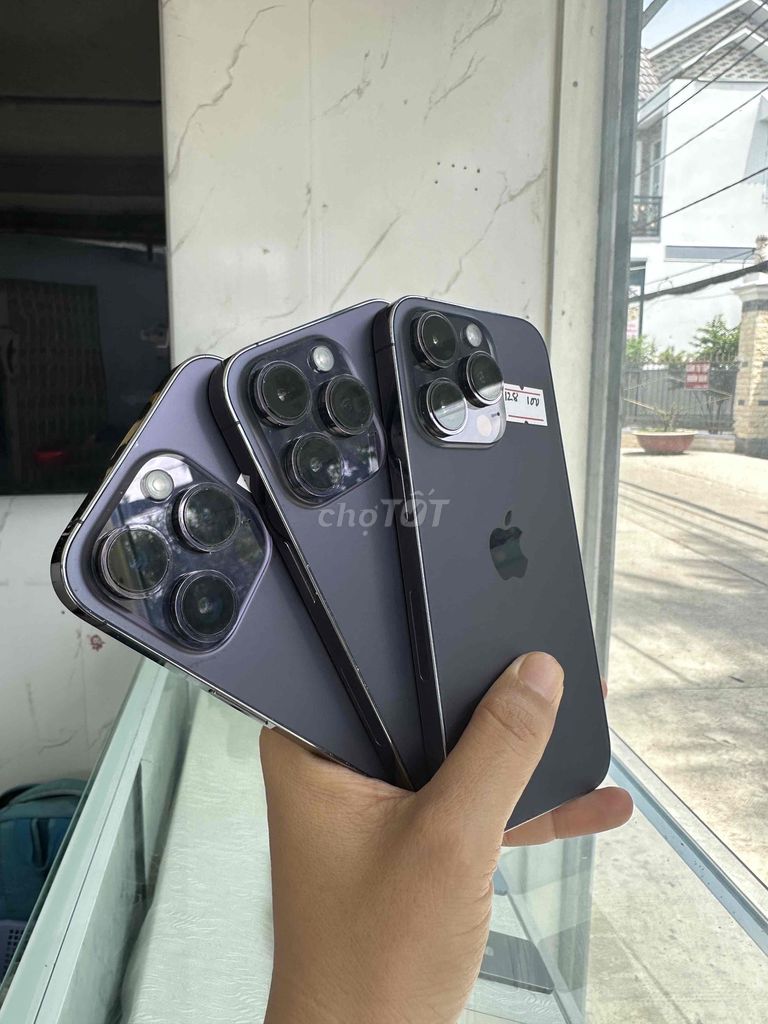 14 Pro 128GB Tím, Bản QT Mỹ, Full c/n, GÓP. Mua bán Điện thoại tại Quận Bình Tân Tp Hồ Chí Minh được đăng bởi THUẬN PHÁT MOBILE hình 1