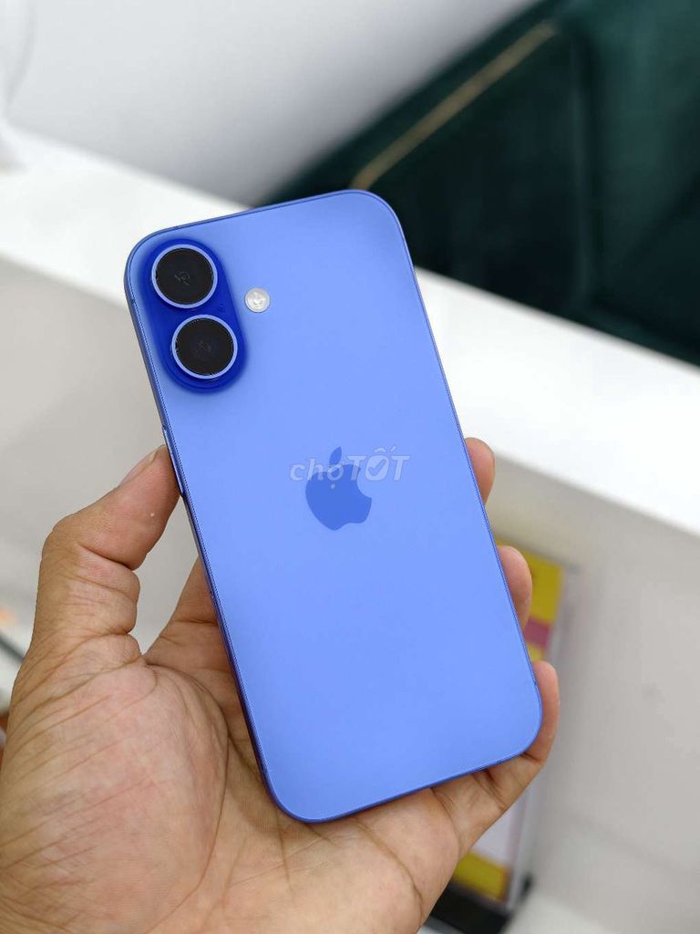 🍎IPHONE 16 128GB BLUE NGUYÊN BẢN 99% P92 VN 🇻🇳. Mua bán Điện thoại tại Quận Hải An Hải Phòng được đăng bởi 98 Ngô Gia Tự Hoàng Dũng Mobile Ngã 3 Văn Cao hình 1