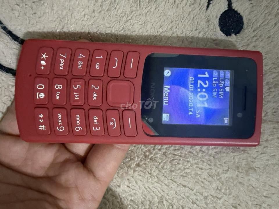 Nokia Điện thoại phổ thông Đỏ. Mua bán Điện thoại tại Quận 5 Tp Hồ Chí Minh được đăng bởi Hội Đồ Điện Tử hình 1