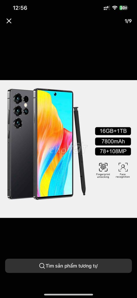 Samsung Galaxy S24 Ultra Đen. Mua bán Điện thoại tại Huyện Củ Chi Tp Hồ Chí Minh được đăng bởi Kim Nhi hình 1