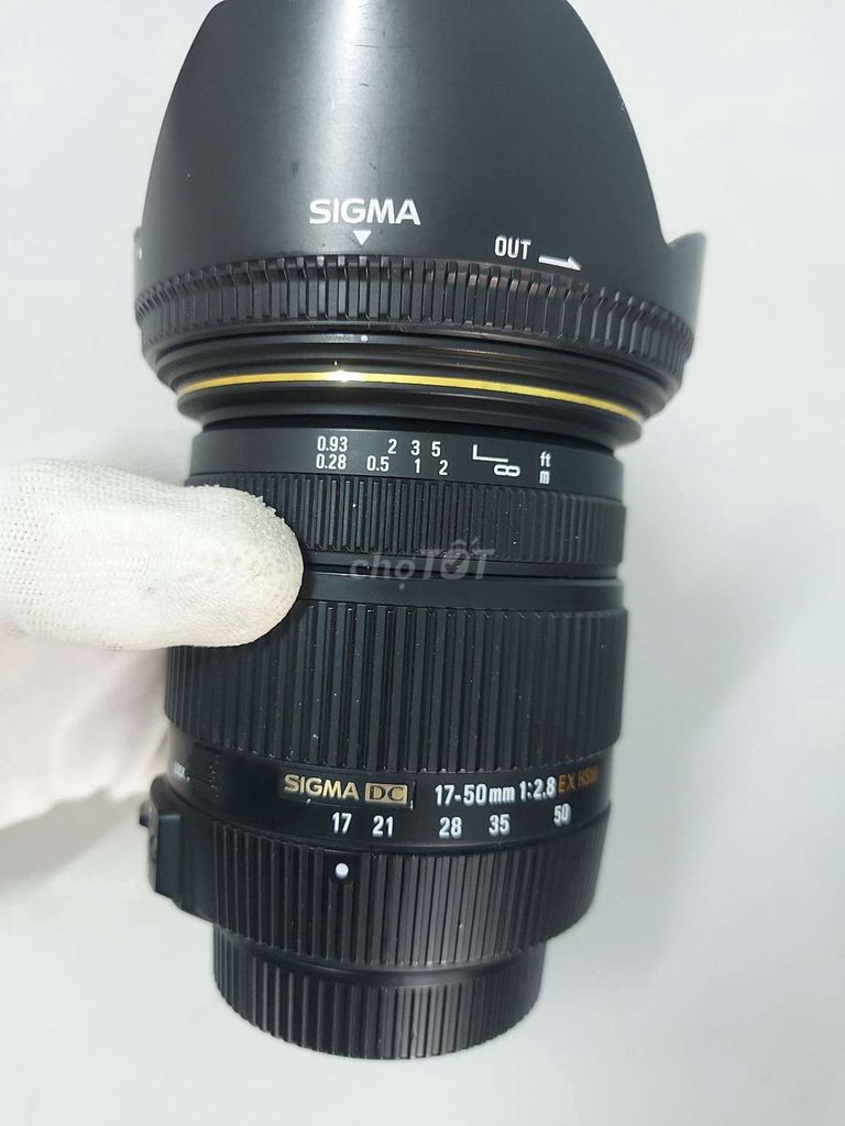 Ống kính Sigma 17-50 F2.8 OS HSM fo Nikon.. Mua bán Máy ảnh, Máy quay tại Quận Lê Chân Hải Phòng được đăng bởi Anh Thư hình 1