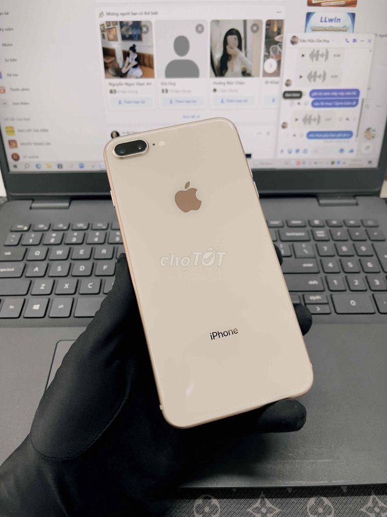 iPhone 8Plus 64GB MÁY ZIN QUỐC TẾ FULL CHỨC NĂNG. Mua bán Điện thoại tại Thành phố Biên Hòa Đồng Nai được đăng bởi DT MOBILE BIÊN HOÀ hình 1