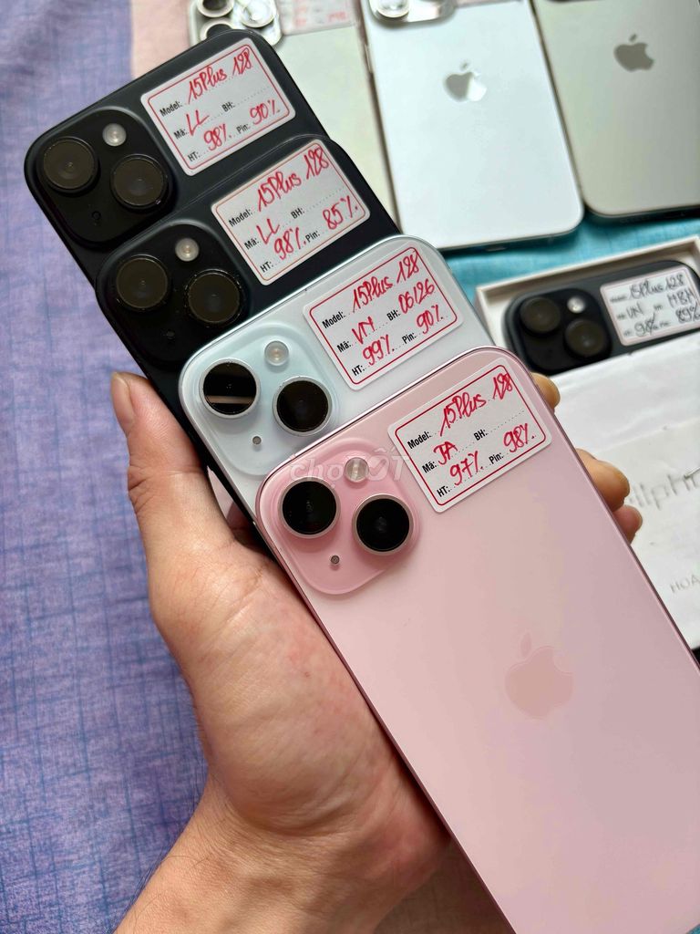 Apple iPhone 15 Plus 128GB Hồng zin chất 100%. Mua bán Điện thoại tại Quận Đống Đa Hà Nội được đăng bởi Quý Hoàng hình 1