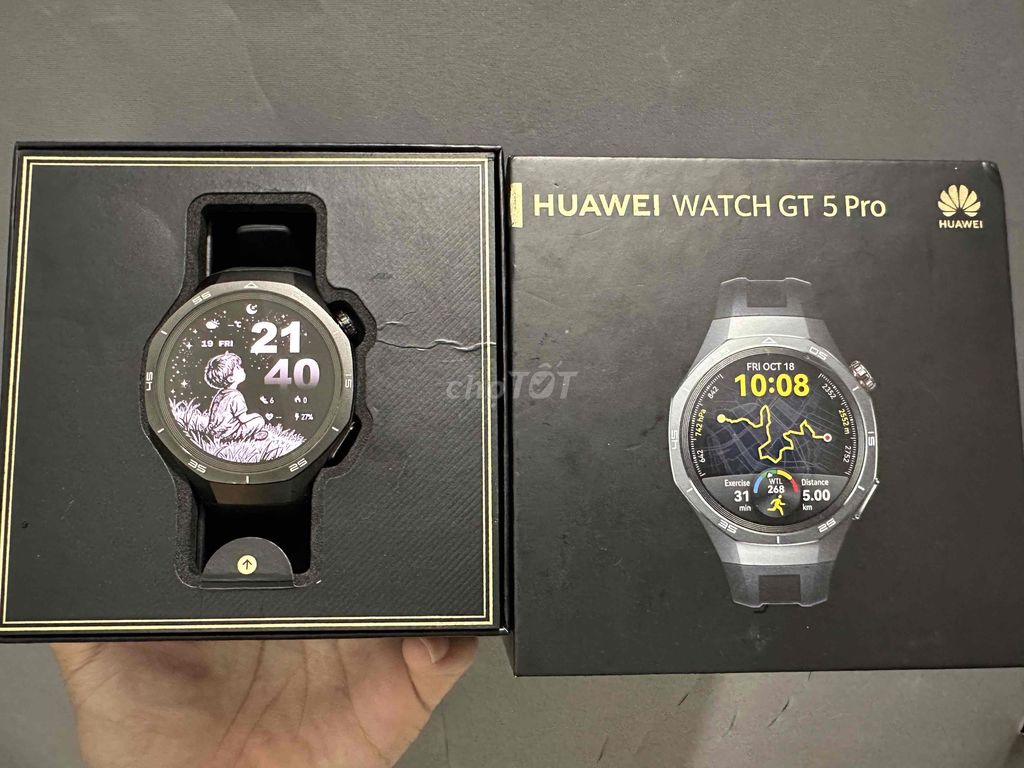 Huawei Watch GT 5 Pro Full box 99.9%. Mua bán Thiết bị đeo thông minh tại Huyện Quế Võ Bắc Ninh được đăng bởi Nguyễn Thế Bình hình 1
