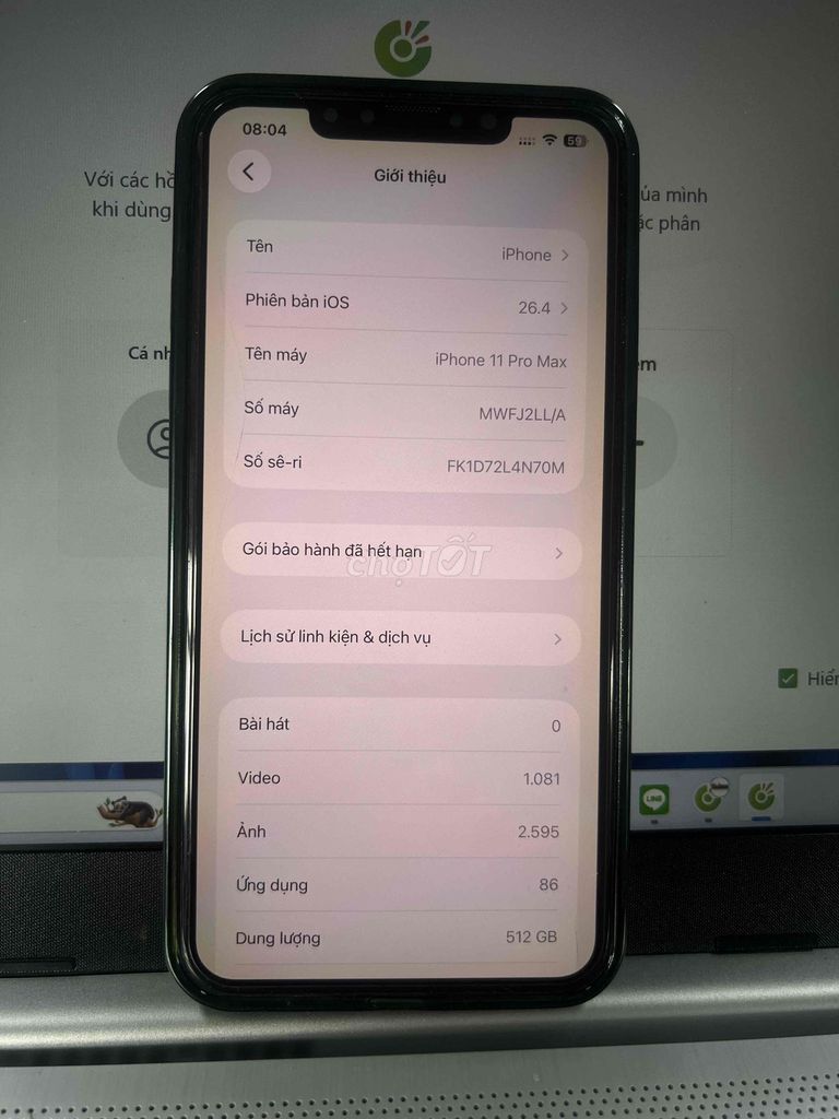 Cần bán iPhone 11 Pro Max 512GB. Mua bán Điện thoại tại Quận Hai Bà Trưng Hà Nội được đăng bởi Tú Anh hình 1
