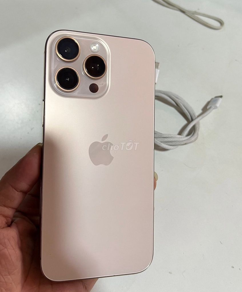 Apple iPhone 16 Pro Max 256GB Sa mạc Đã sử dụng. Mua bán Điện thoại tại Thành phố Thủ Đức Tp Hồ Chí Minh được đăng bởi Hội Đồ Điện Tử hình 1